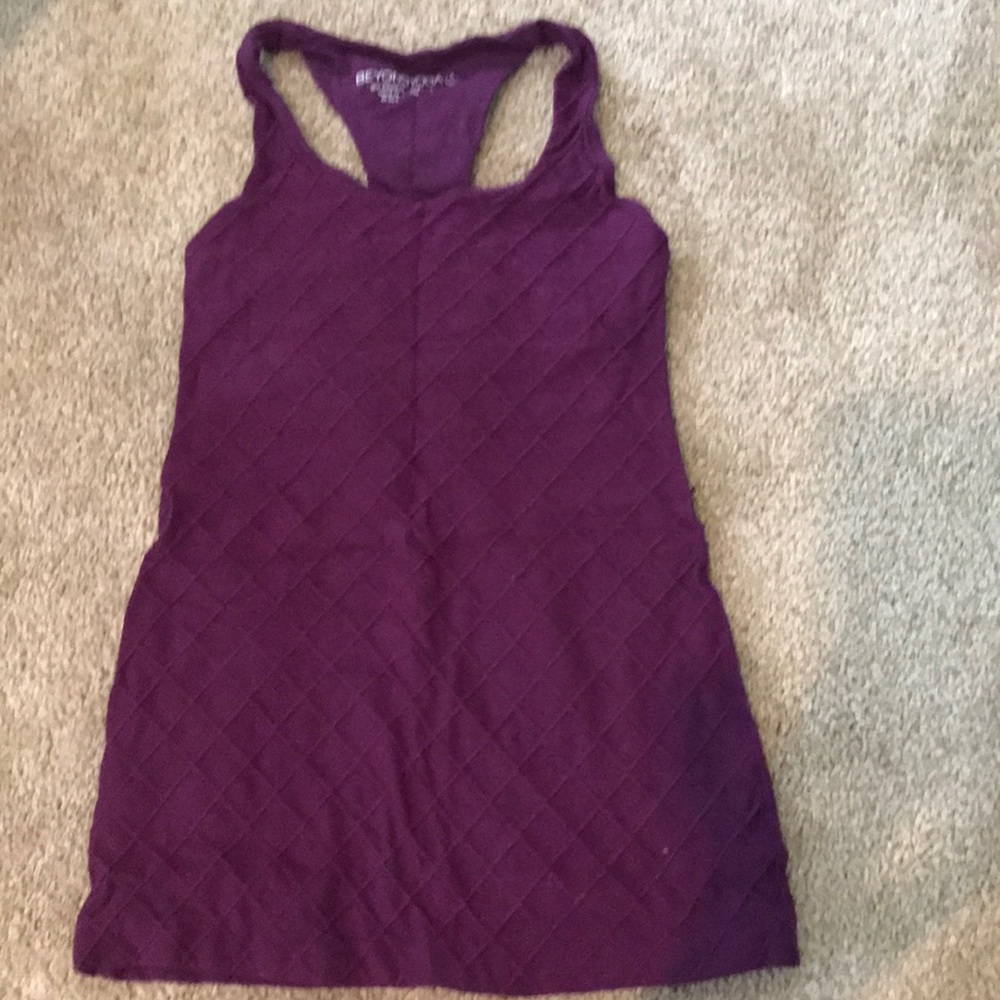 Beyond yoga quilted Racerback